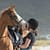 Noordhoek beach horse ride friends photo shoot, South Africa