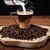 Coffee shoot, studio, pouring milk, Cape Town, South Africa. Romi Bettison Photography. Product Photography.